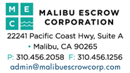 Malibu Escrow Corp ad